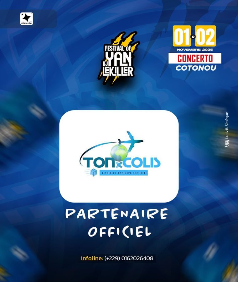 Toncolis, partenaire officiel du Festival of DJ Yan Le Killer